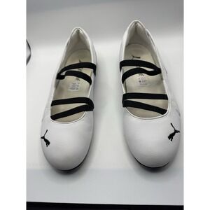 PUMA Speedcat Ballet White/Black Women's Shoes Size 7.5 Ortholite 403587-01